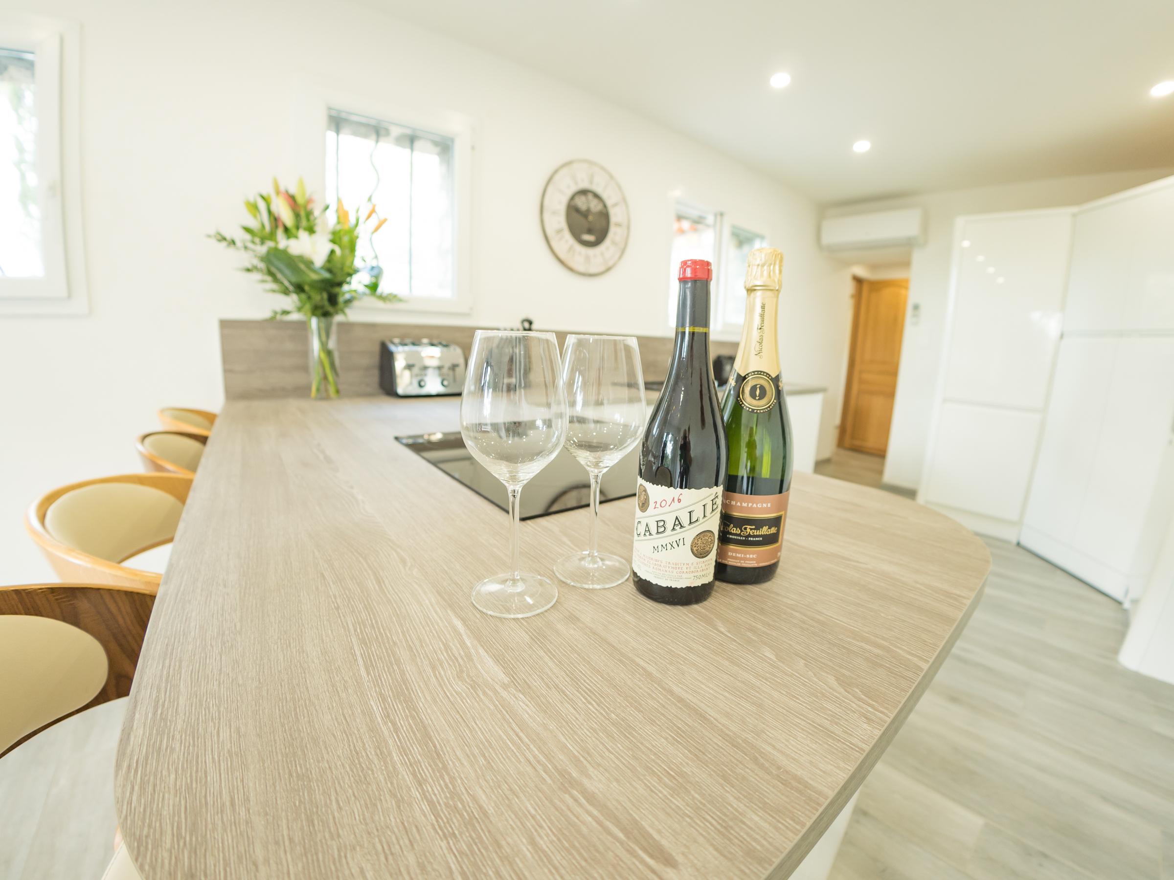 Villa Vert Bocage main kitchen