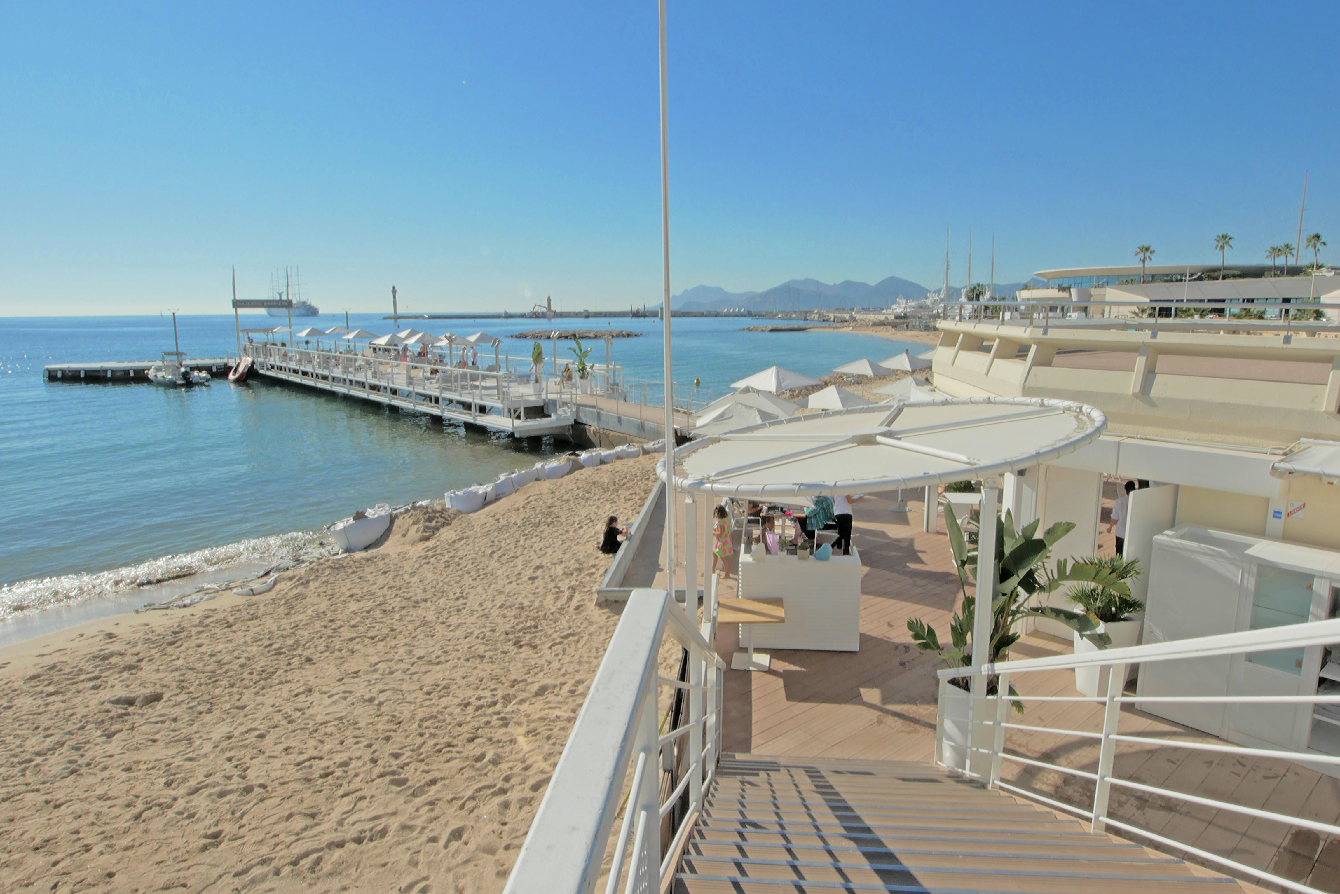 Cannes beach