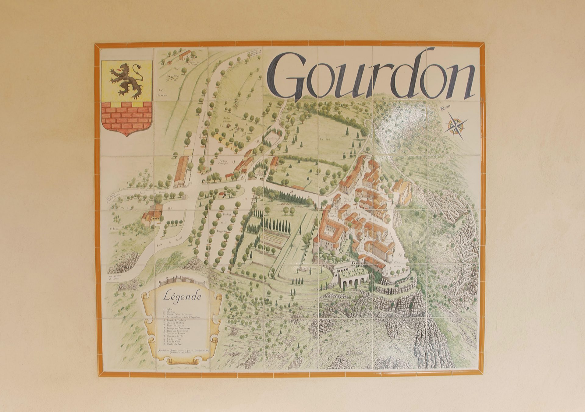 Gourdon map